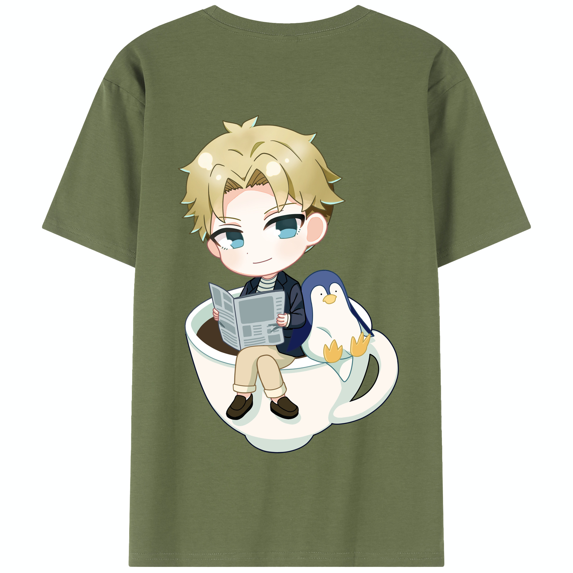（画像用） SPY×FAMILY间谍家家酒 綿100％半袖Tシャツ（背面プリント）